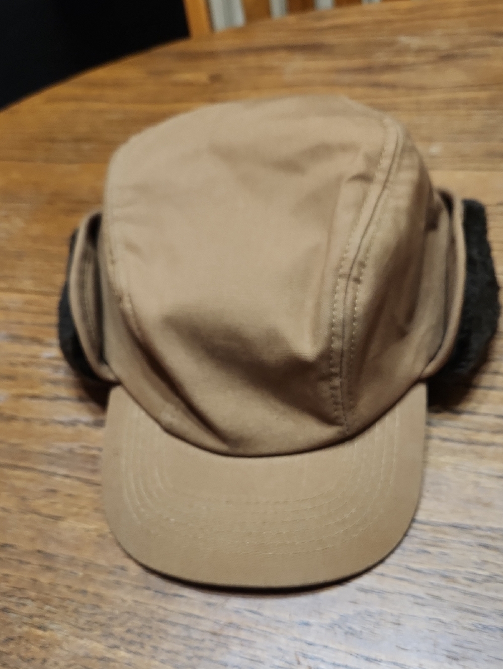 Broner Wear It Duck Canvas Winter Ball Trapper Hat Size Large